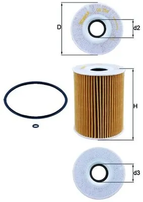 OX254D1 Mahle Original