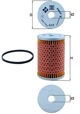 KX9D Mahle Original
