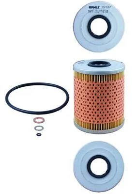 OX187D Mahle Original Filtro de óleo