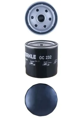 OC232 Mahle Original Filtro de óleo
