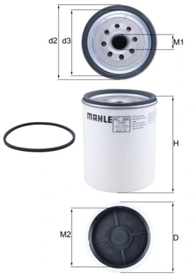 KC384D Mahle Original