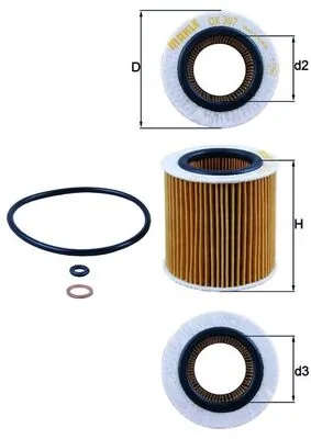 OX387D Mahle Original