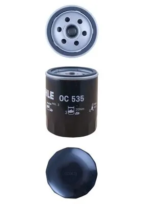 OC535 Mahle Original Filtro de óleo