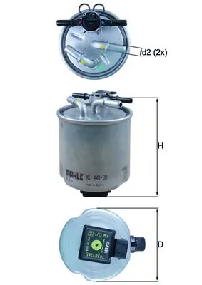 KL44039 Mahle Original