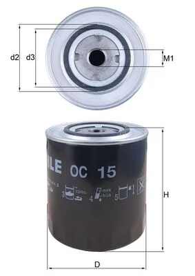 OC15 Mahle Original