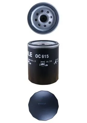 OC615 Mahle Original Filtro de óleo