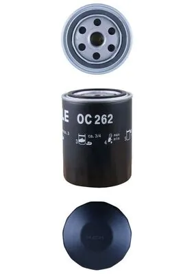 OC262 Mahle Original Filtro de óleo