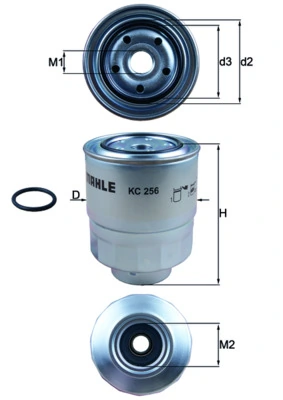 Filtro de combustível para Honda Civic FK, FN