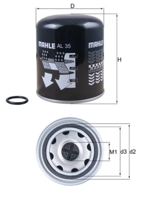Compre A0004292797 Mercedes Filtro de secador de ar (separador de umidade e óleo) (TRUCK)