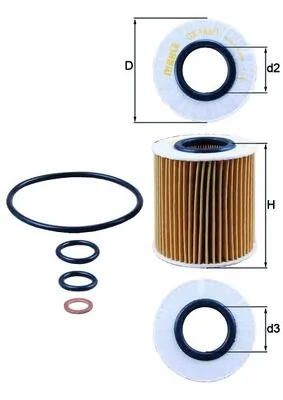 OX1661D Mahle Original