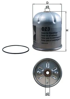 OZ3D Mahle Original