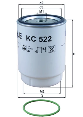 KC522D Mahle Original
