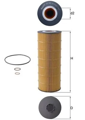 OX168D Mahle Original