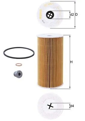 OX3651D Mahle Original