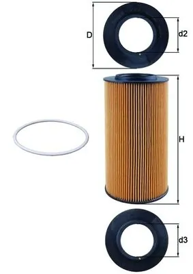 OX434D Mahle Original