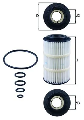 OX3457D Mahle Original