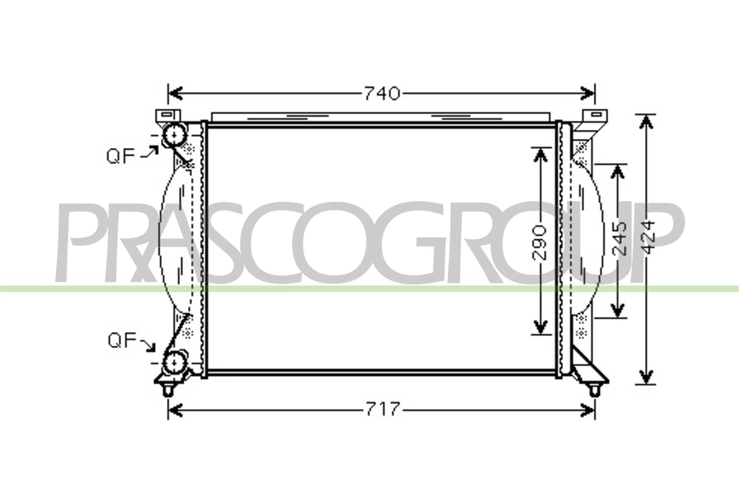 Radiador de esfriamento de motor Frig AIR 1103119 preço, a partir de 69,81 USD