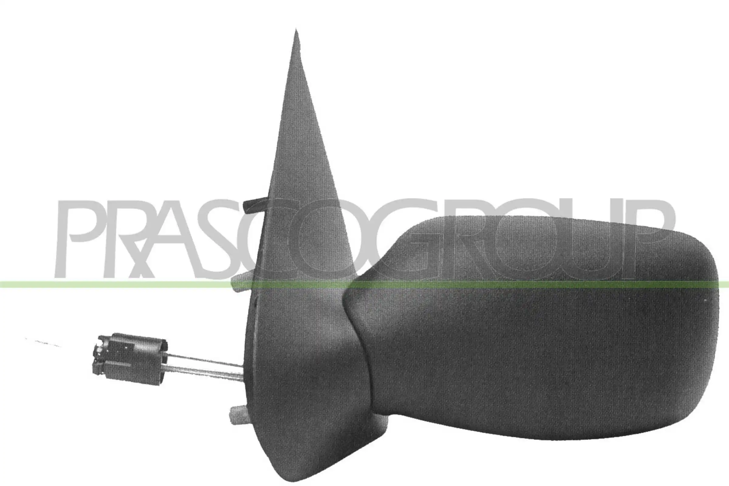 Espelho de retrovisão esquerdo para Ford Fiesta Mk4 JAS, JBS