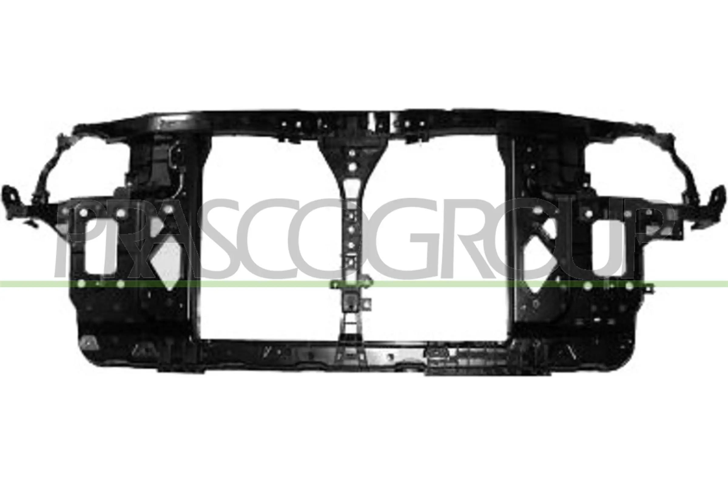 Suporte do radiador montado (painel de montagem de fixação das luzes) para Hyundai I30 FD