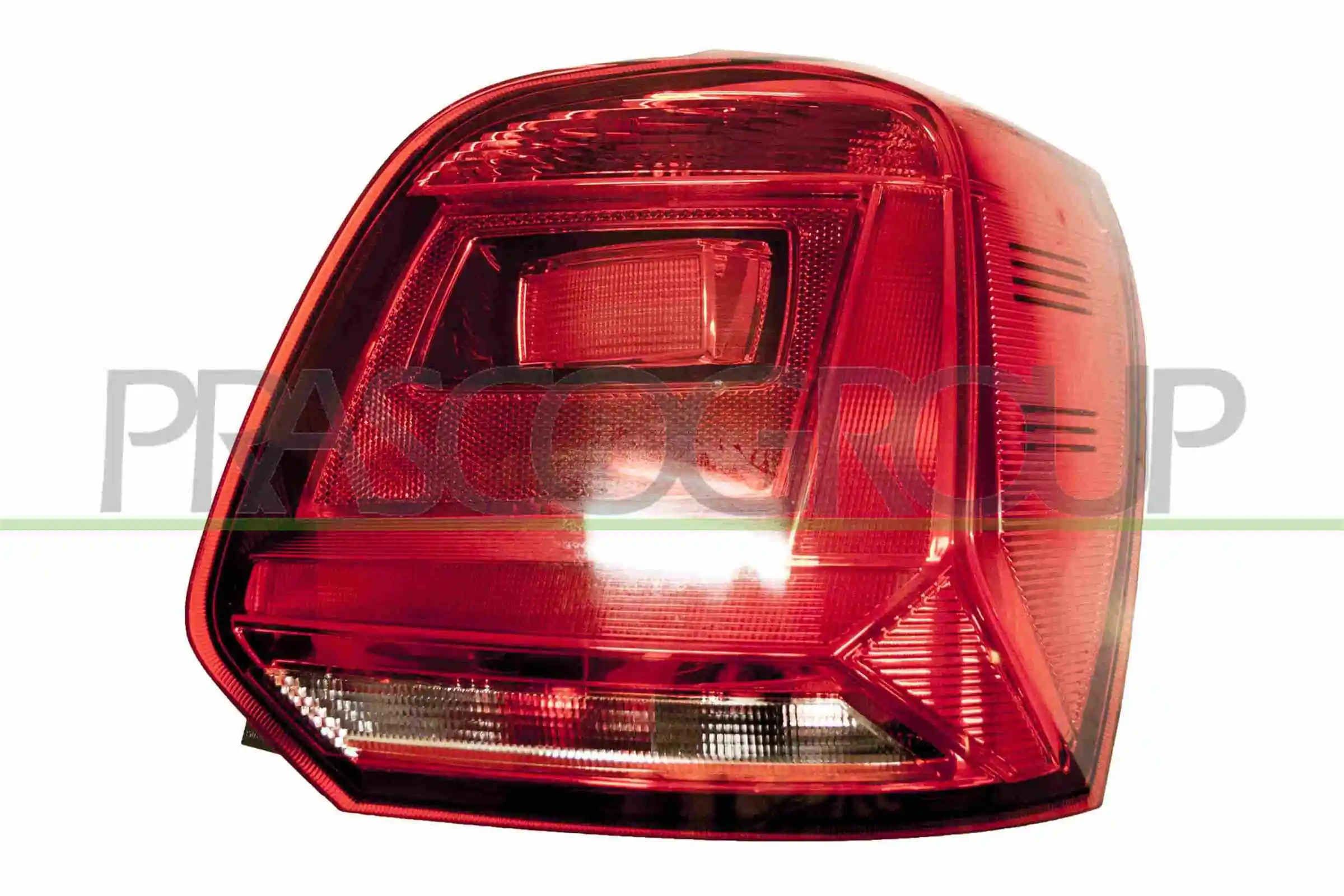 Lanterna traseira direita para Volkswagen Polo V 6R1, 6C1