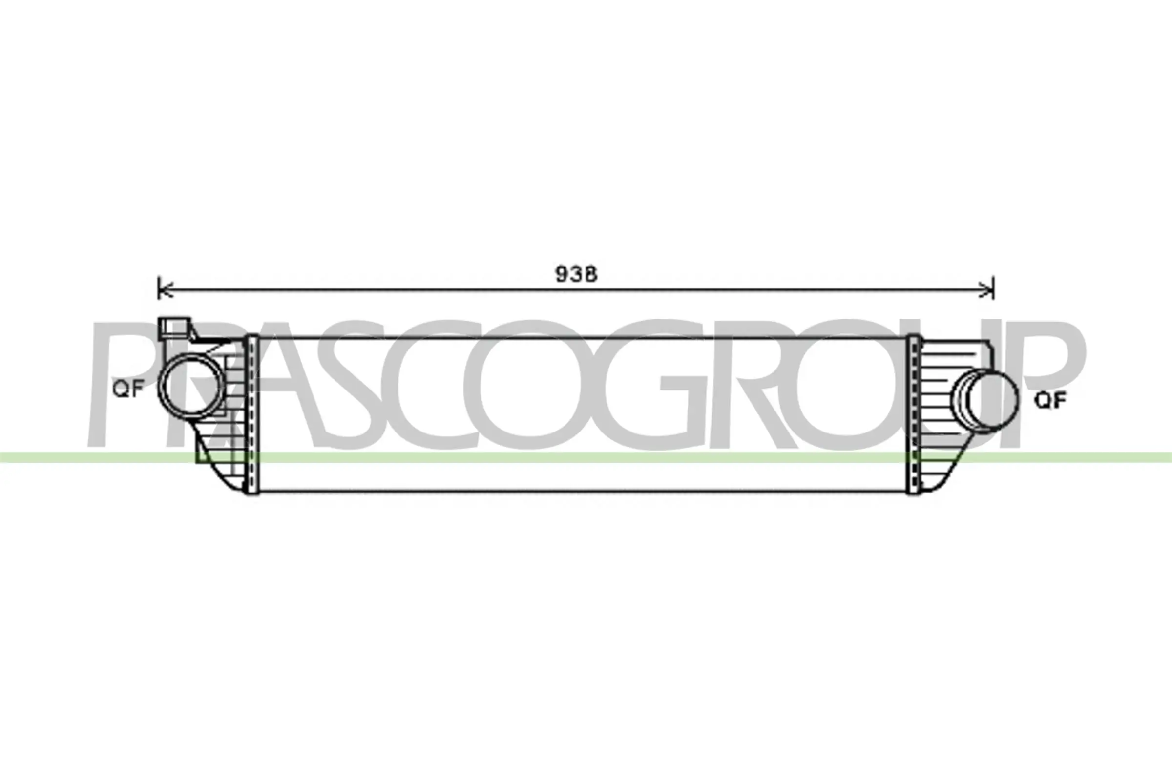 Radiador de intercooler Peugeot/Citroen 93168279 preço, a partir de 147,42 USD