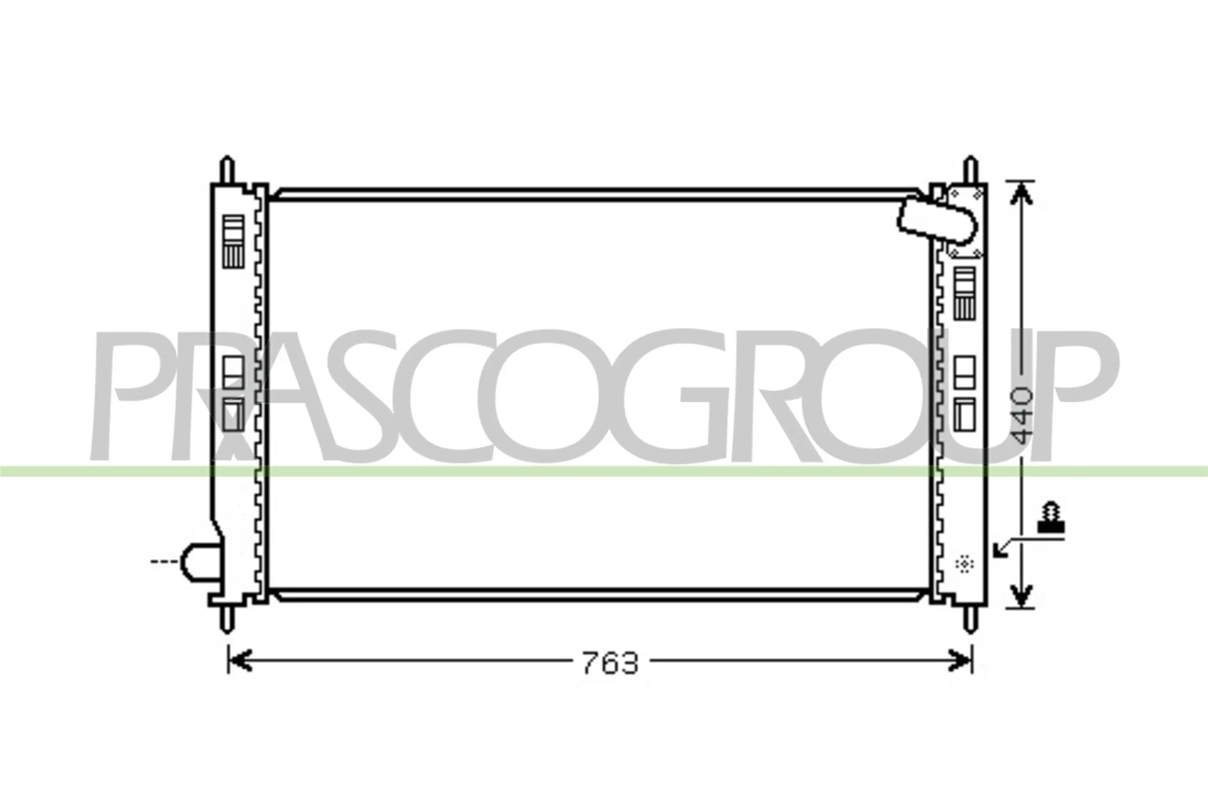 Radiador de esfriamento de motor Frig AIR 1163036 preço, a partir de 137,07 USD