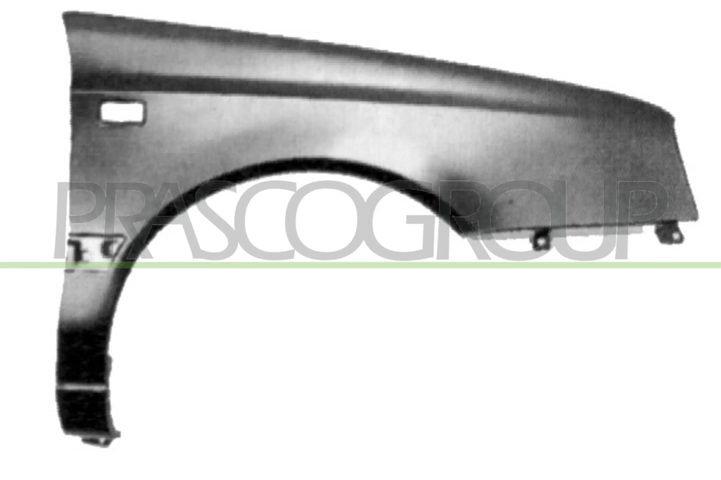Pára-lama dianteiro direito Volkswagen Golf III 1H5