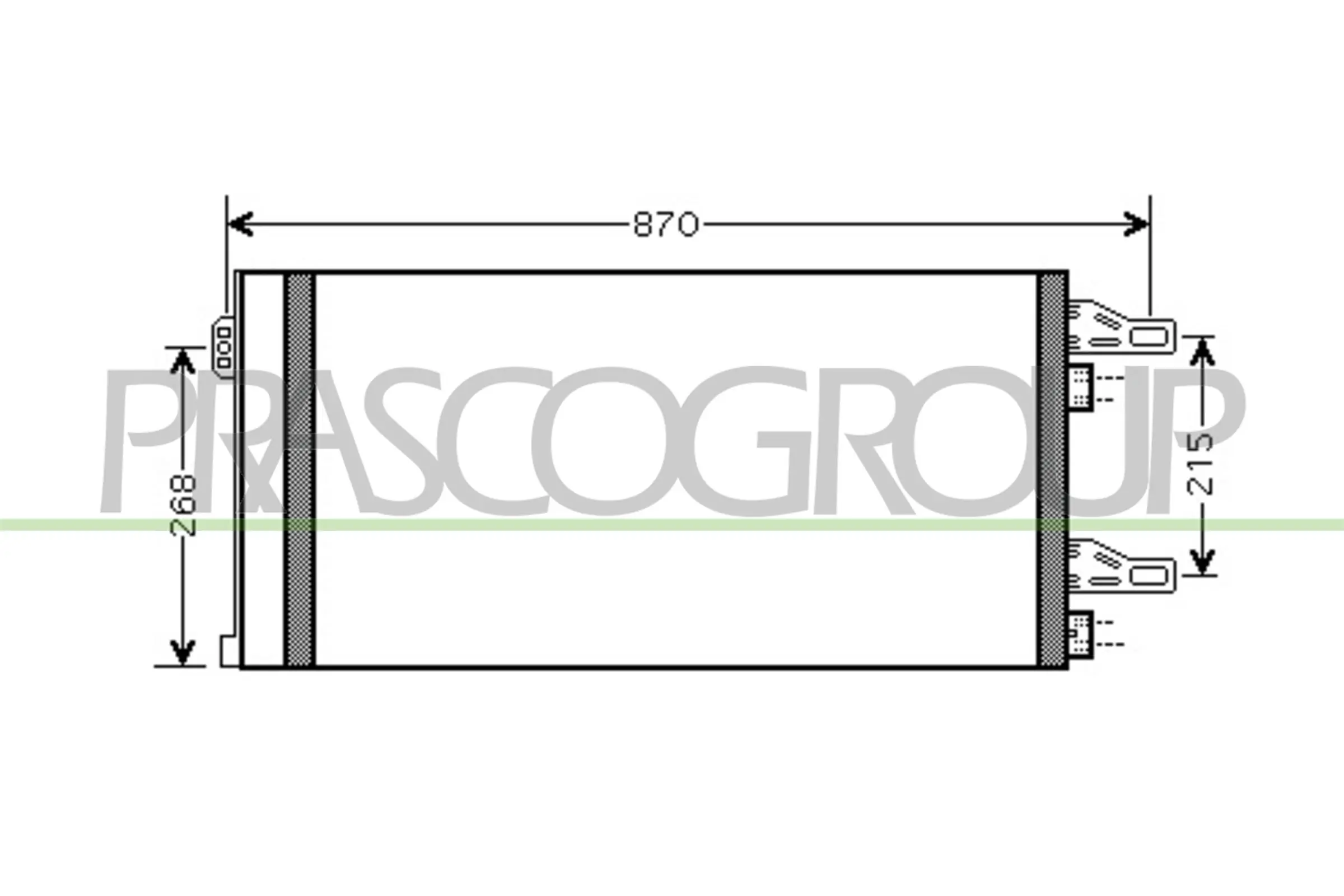 Radiador de aparelho de ar condicionado Magneti Marelli BC622 preço, a partir de 122,19 USD