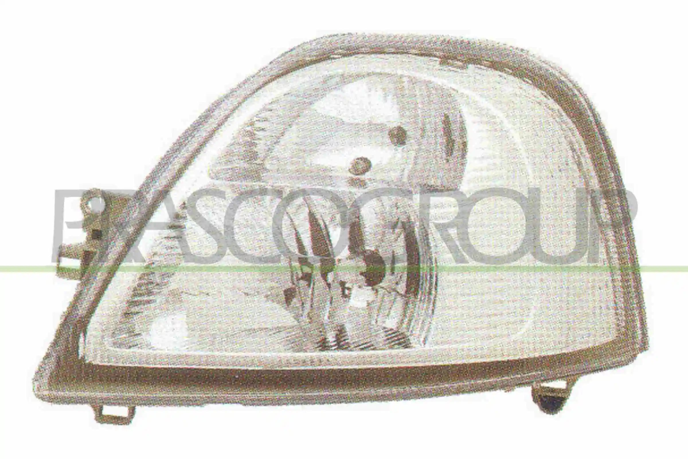 Luz direita Renault Master II HD, FD