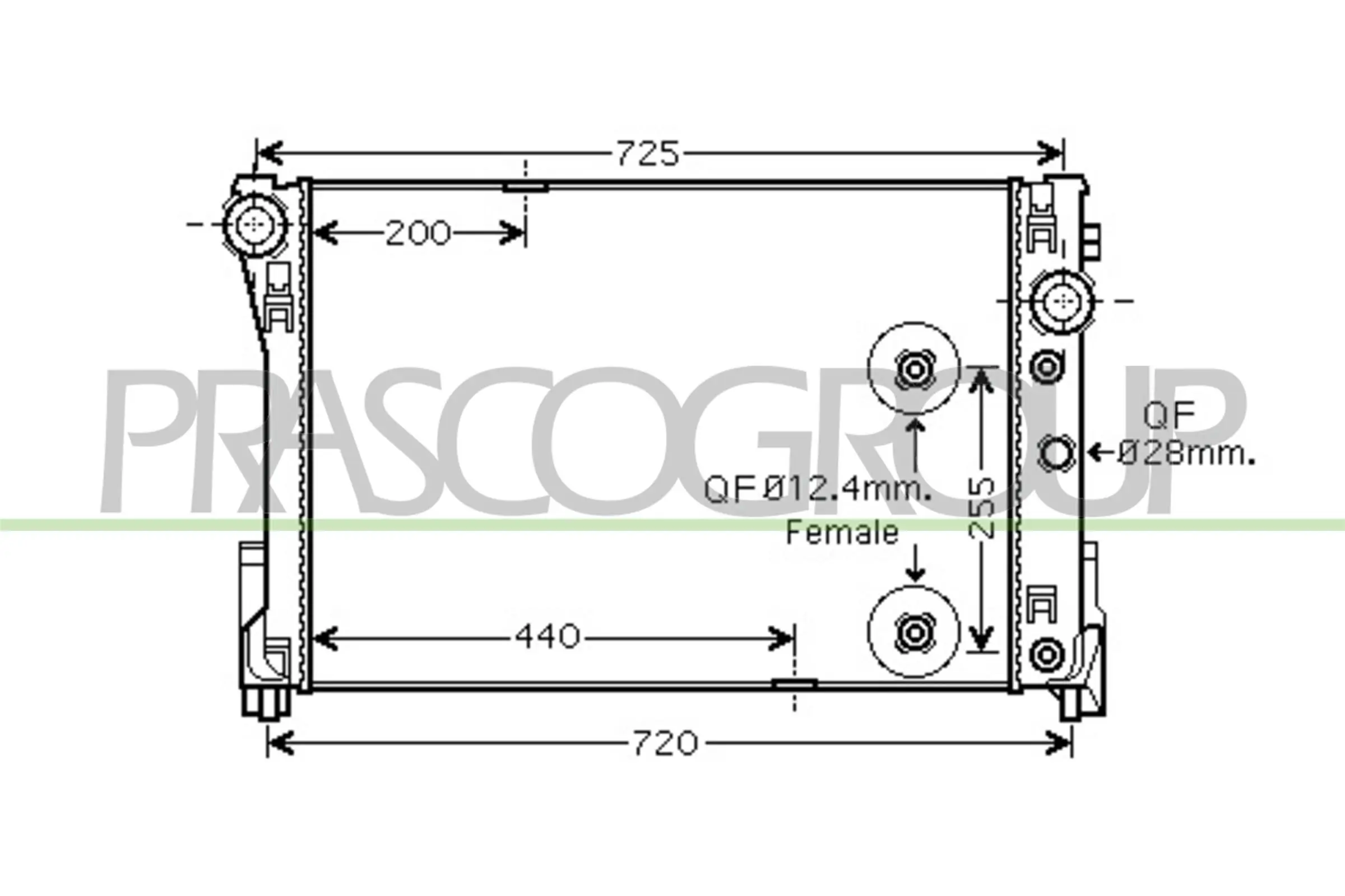 Radiador de esfriamento de motor Jdeus M0171000 preço, a partir de 135,45 USD