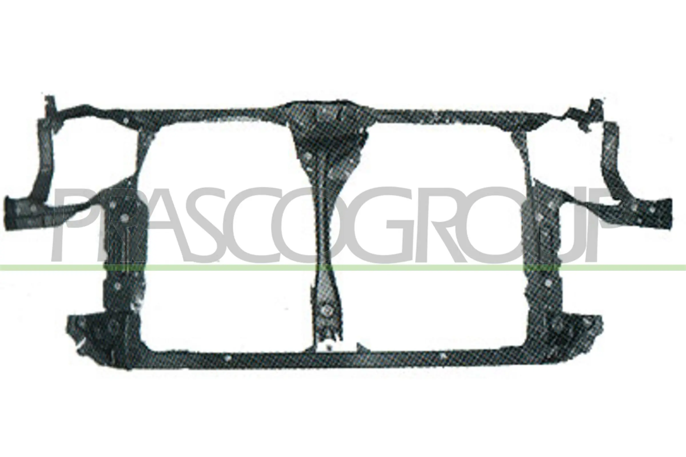 Suporte do radiador montado (painel de montagem de fixação das luzes) Honda Civic VII EU, EP, EV ao melhor preço