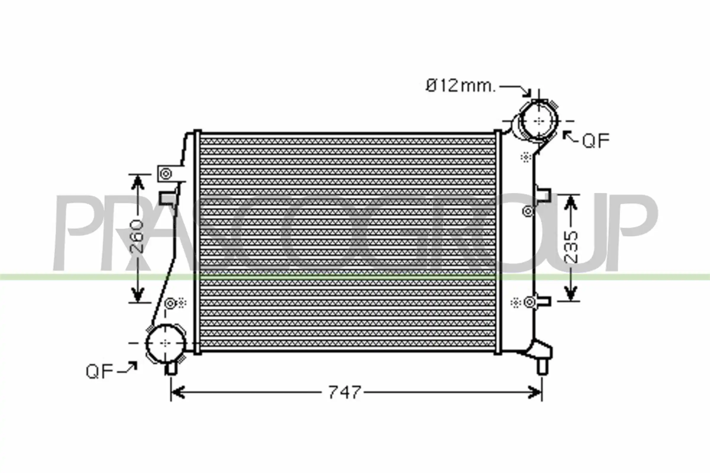 Compre Radiador de intercooler Seat Toledo 3