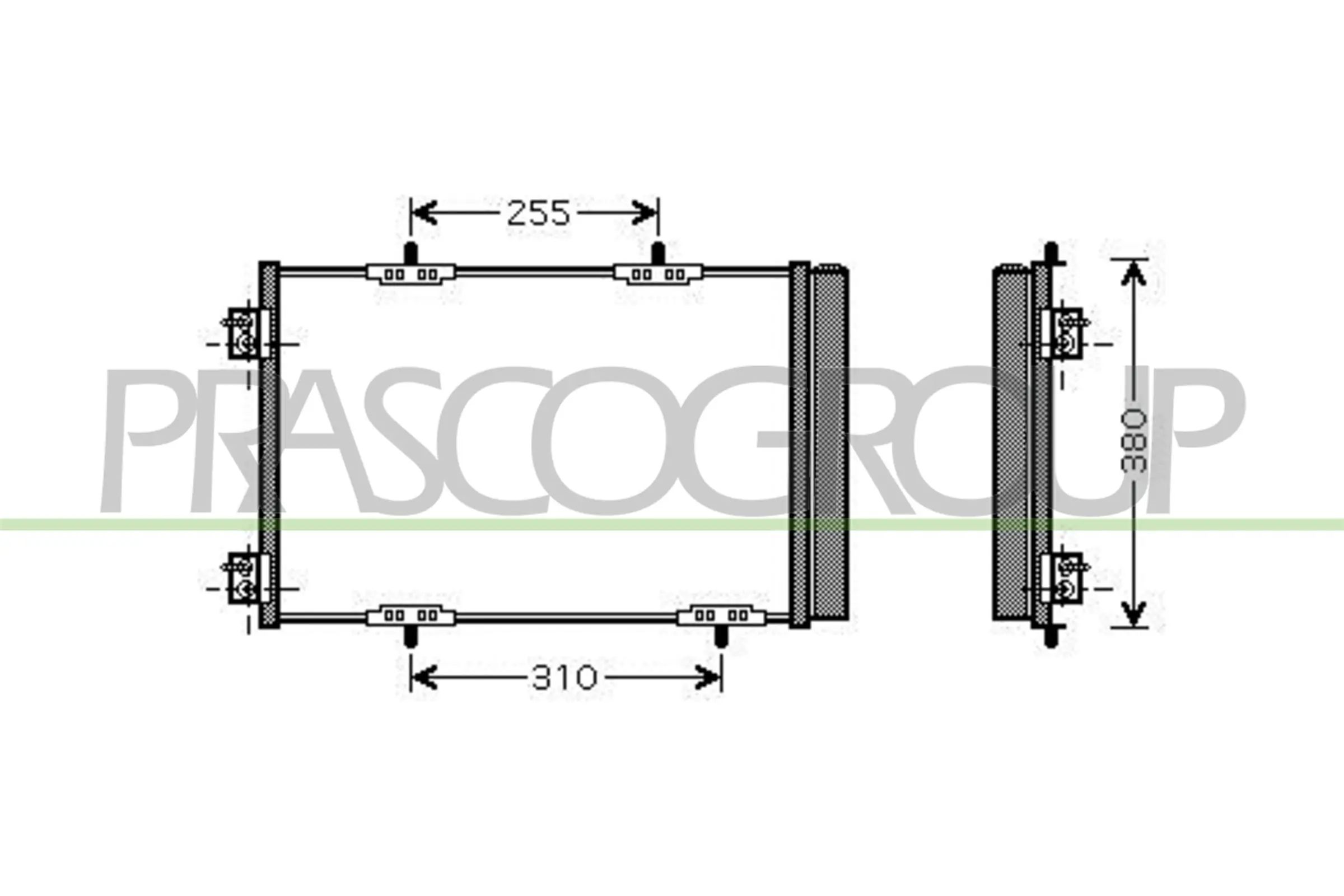 Radiador de aparelho de ar condicionado Polcar 2316K8C3 preço, a partir de 90,61 USD