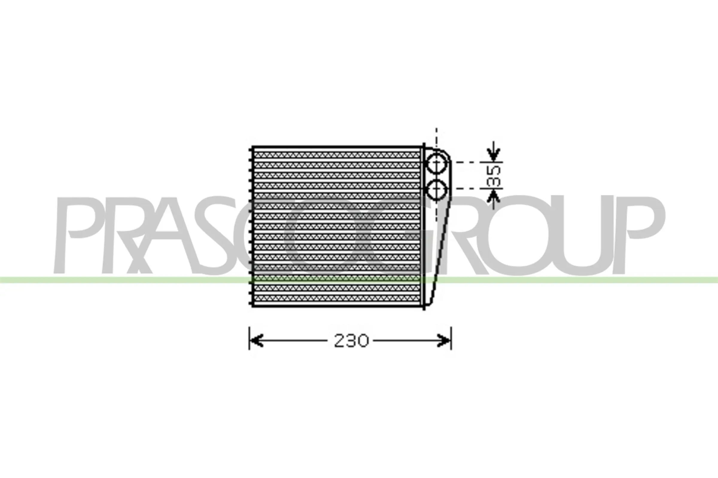  Radiador de forno (de aquecedor) Volkswagen Caddy ALLTRACK IV carrinha (SAB) (2015 - 2026) ALLTRACK IV