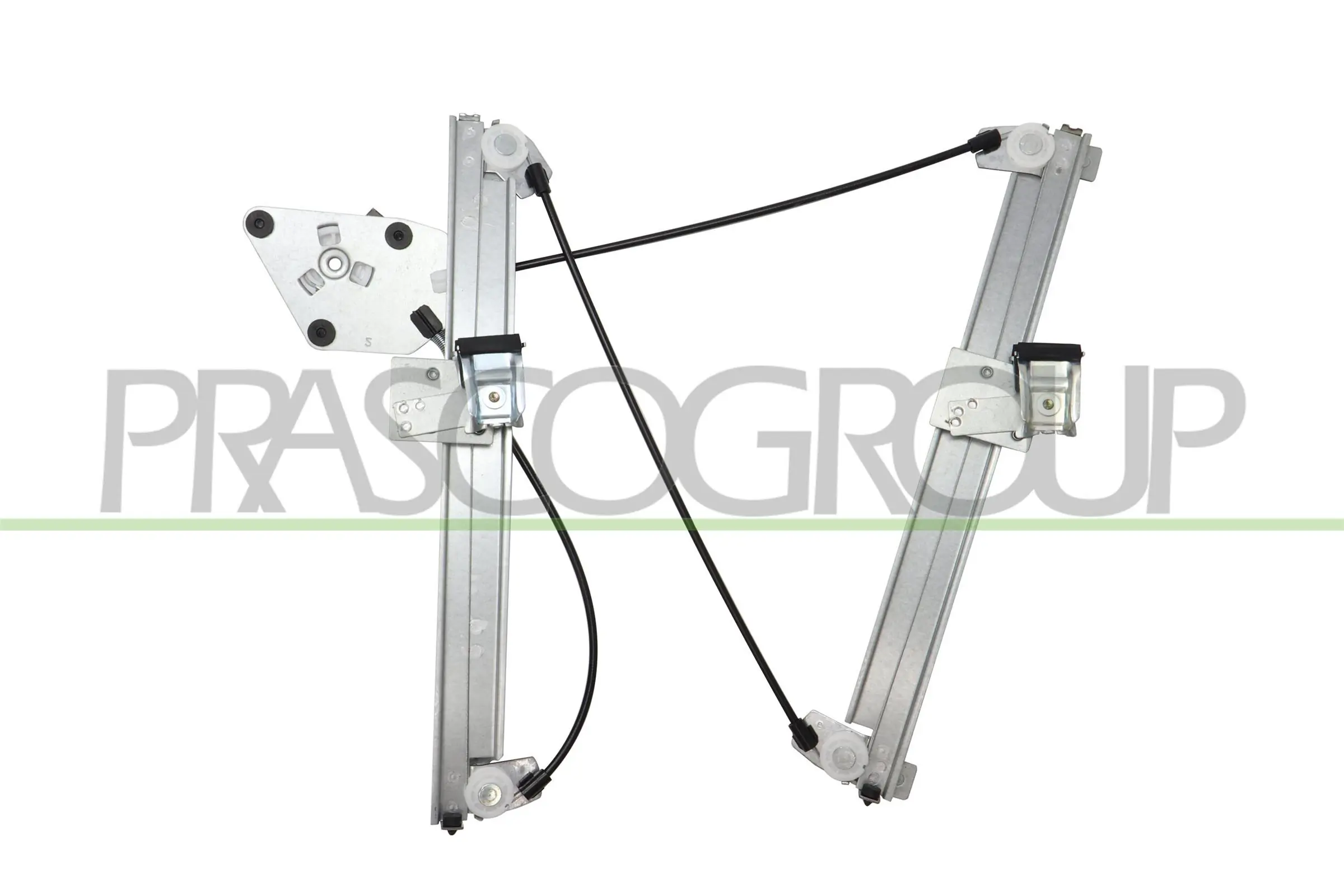  Mecanismo de acionamento de vidro da porta dianteira esquerda Volkswagen Polo V RUS sedan (602, 604, 612, 614) (2010 - 2026) V RUS