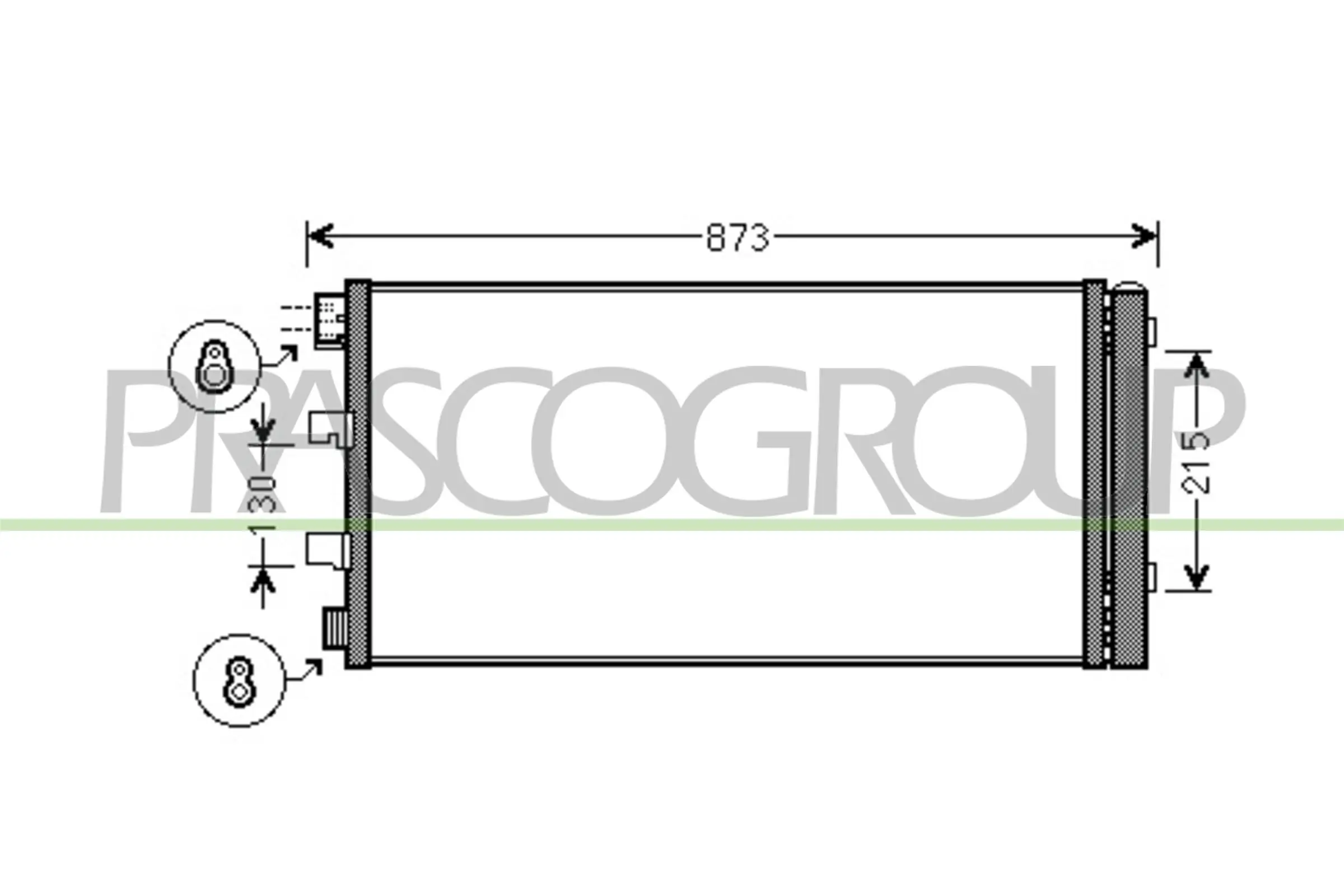 Radiador de aparelho de ar condicionado Jdeus M7231110 preço, a partir de 119,39 USD