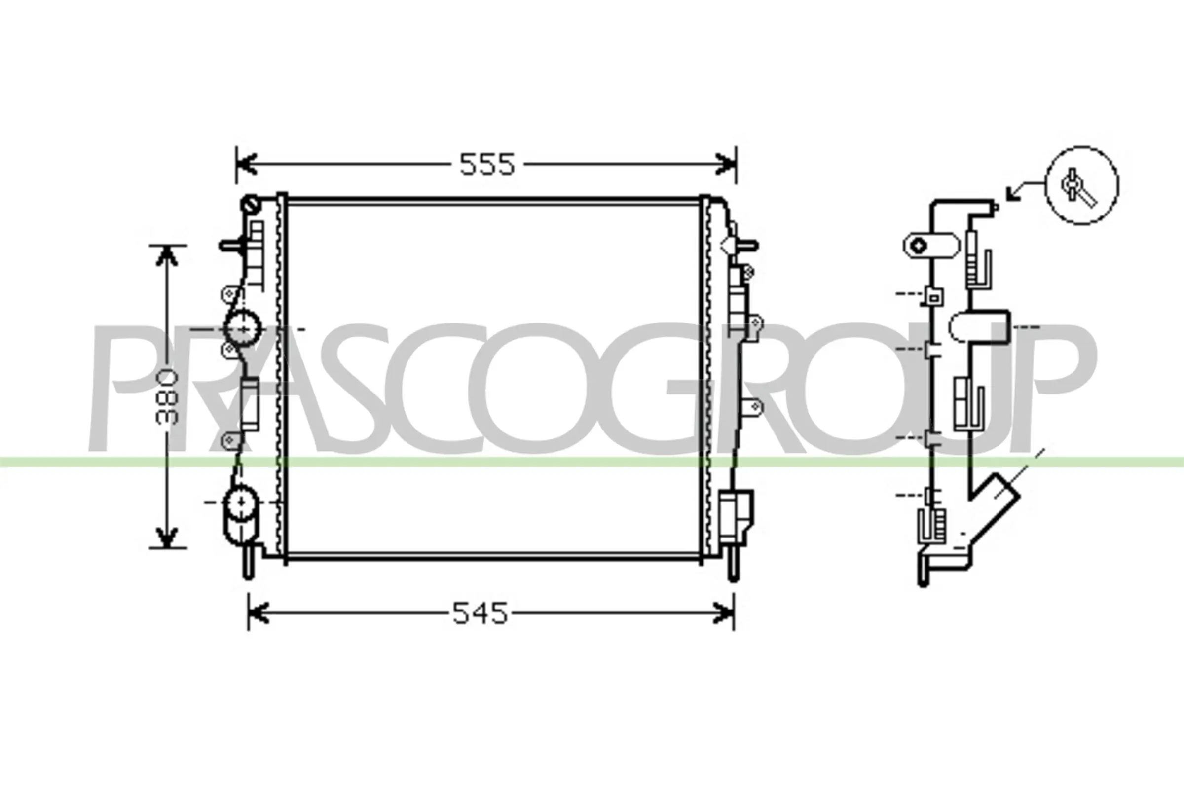 Radiador de esfriamento de motor Nissan/Infiniti 8200240818 preço, a partir de 90,20 USD
