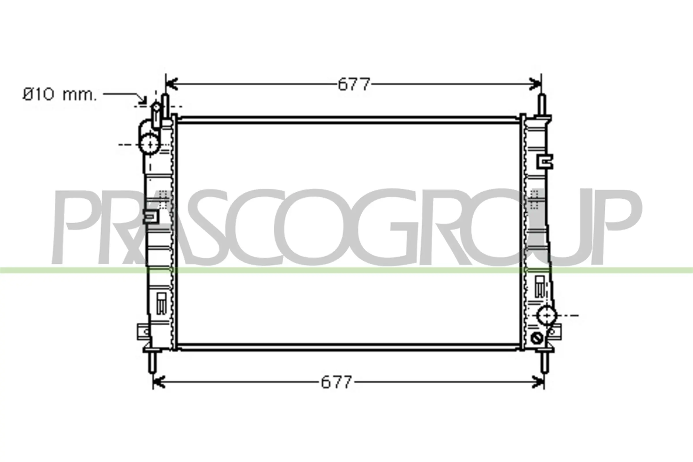 Radiador de esfriamento de motor Frig AIR 1053074 preço, a partir de 63,10 USD