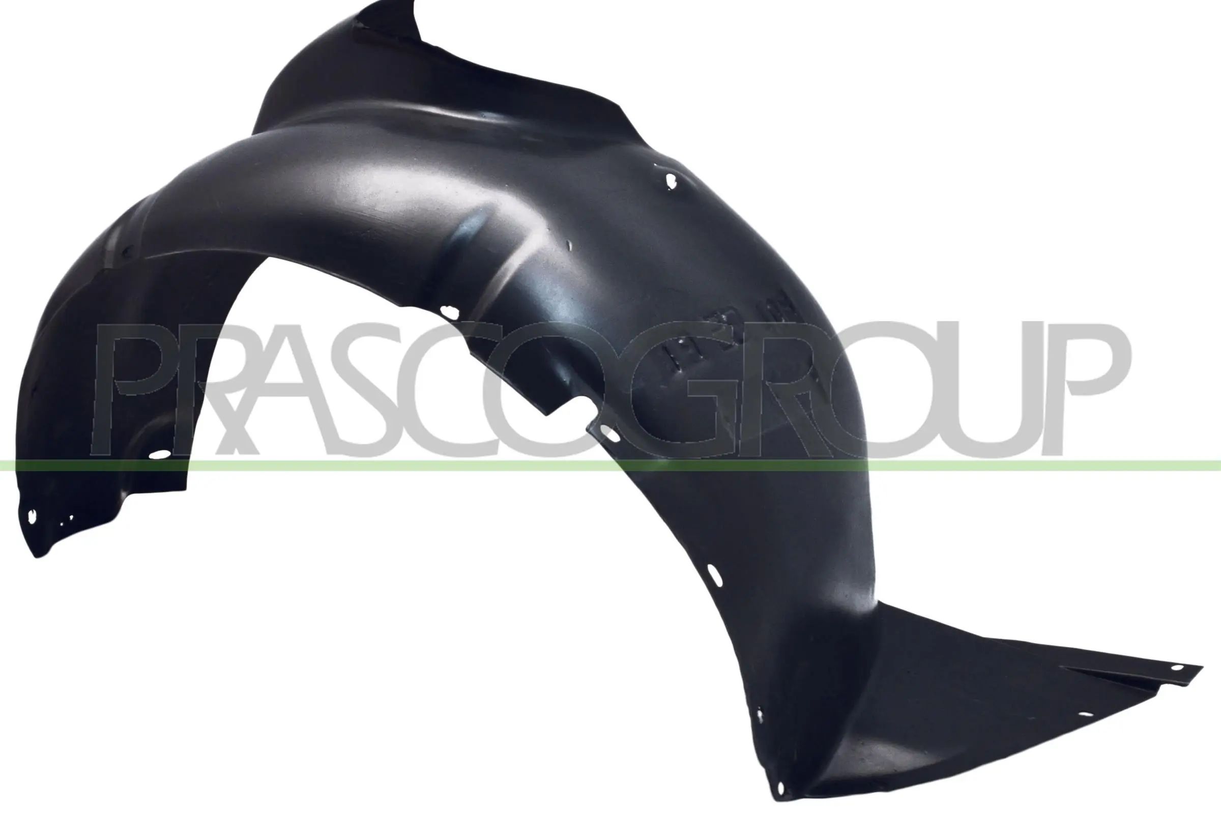 Guarda-barras direito do pára-lama dianteiro para Volkswagen Polo IV 9N, 9A