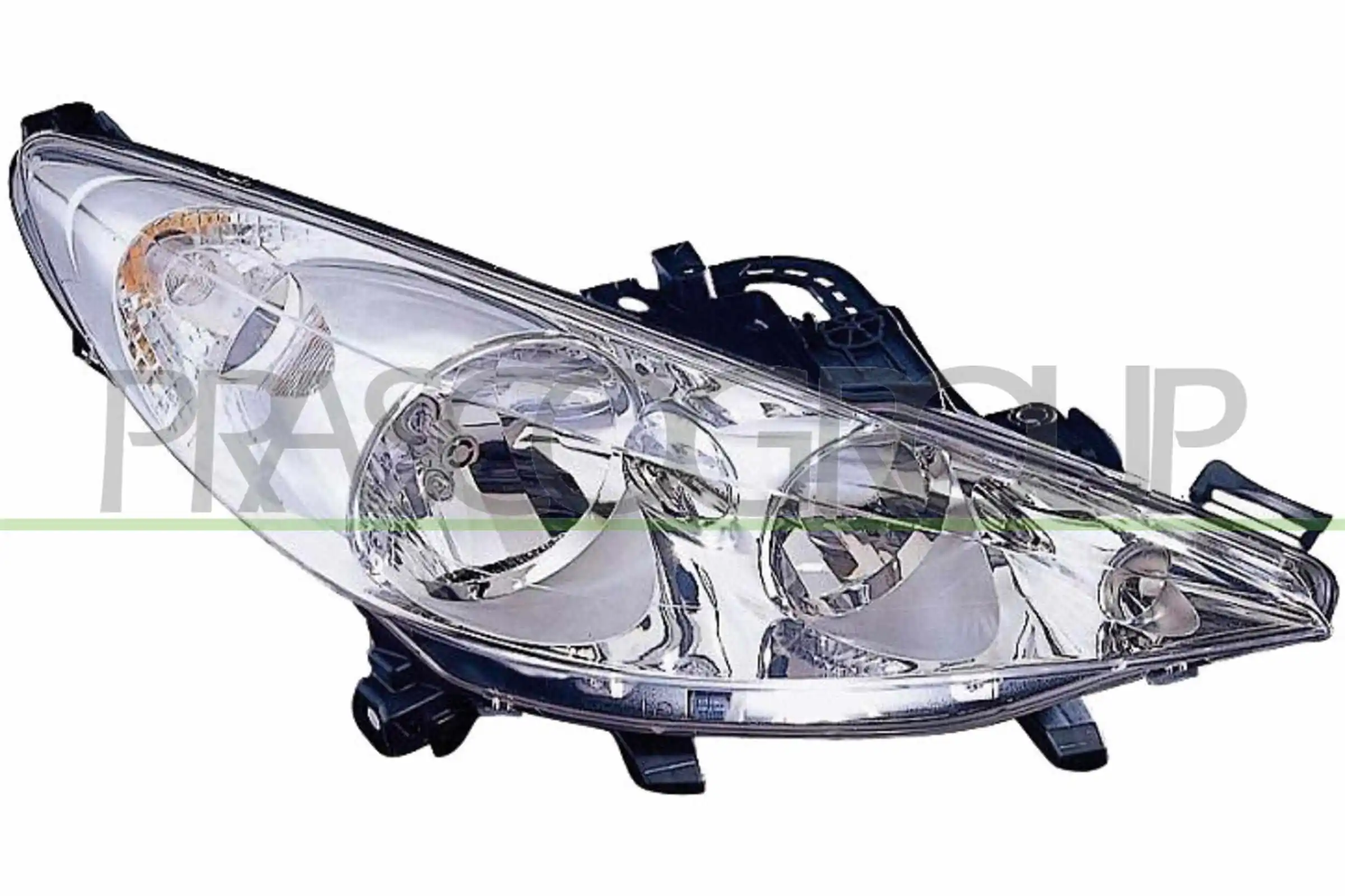 Luz direita para Peugeot 207  WA, WC