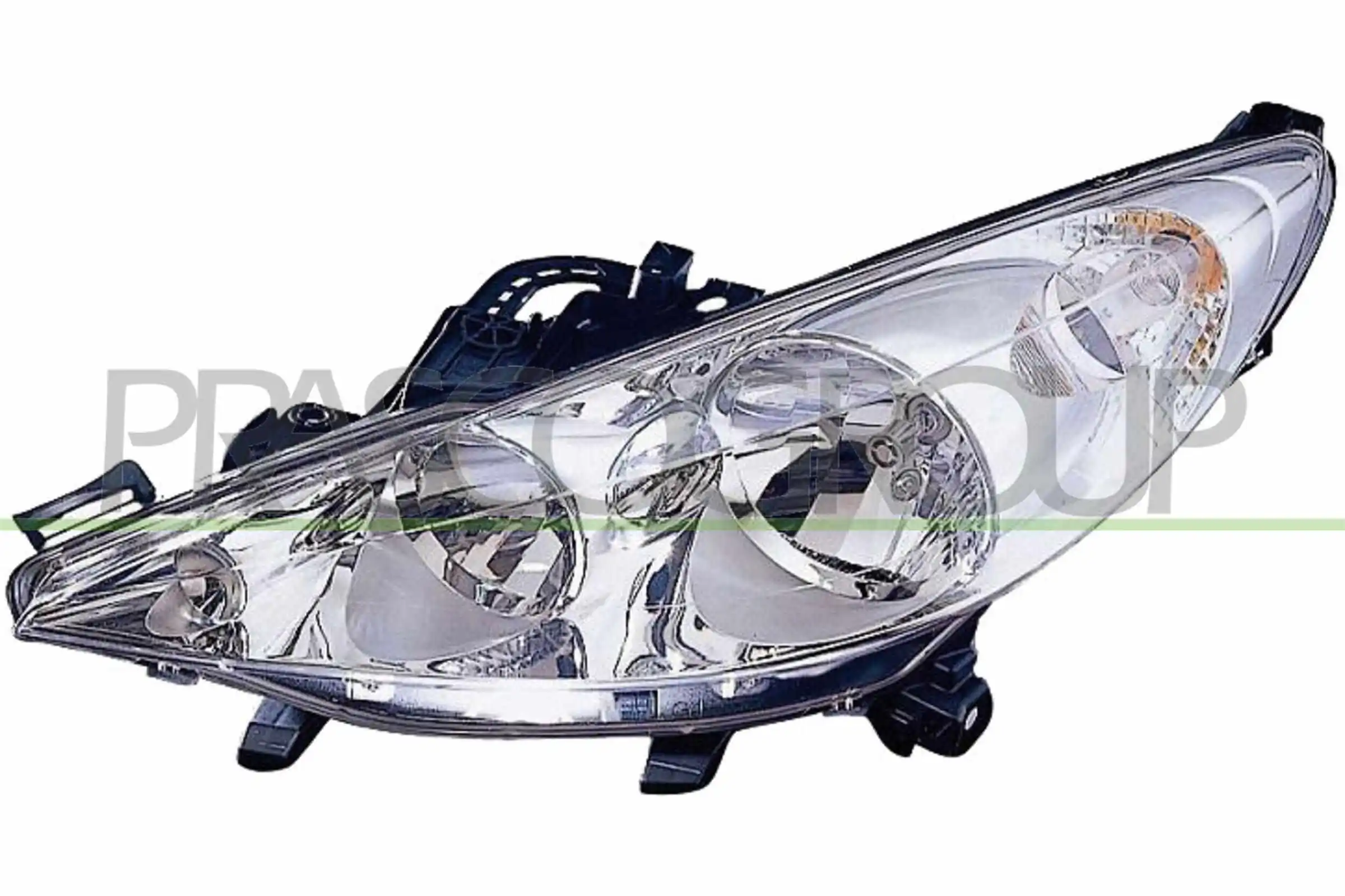 Luz esquerda para Peugeot 207  WA, WC