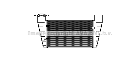 Radiador de intercooler Audi A4 B5 8D2