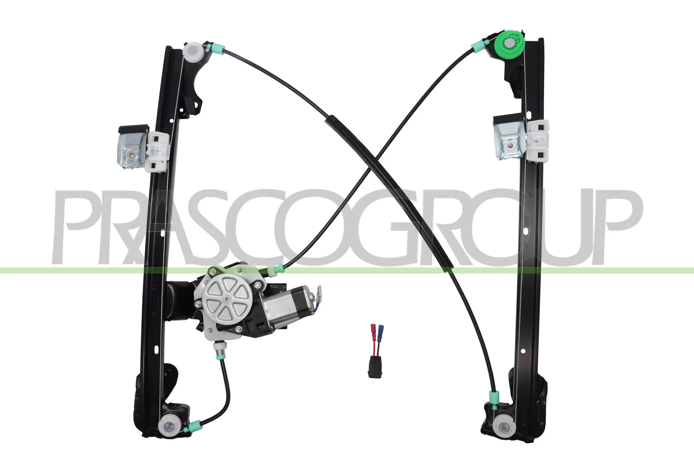 Mecanismo de acionamento de vidro da porta dianteira esquerda 1620005880 Peugeot/Citroen