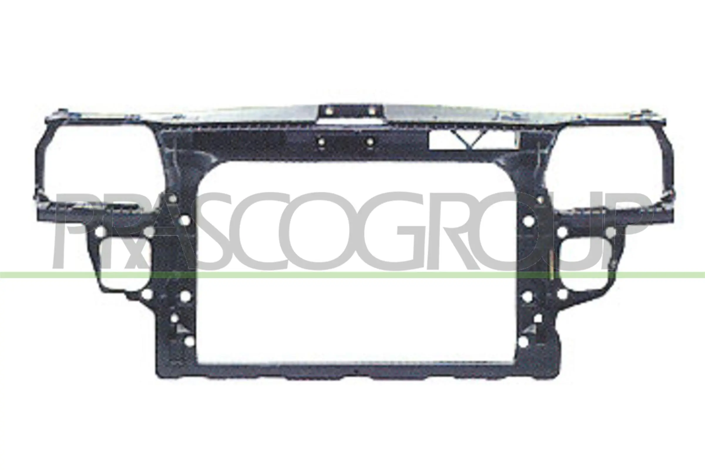 Suporte do radiador montado (painel de montagem de fixação das luzes) para Audi A3  8L1