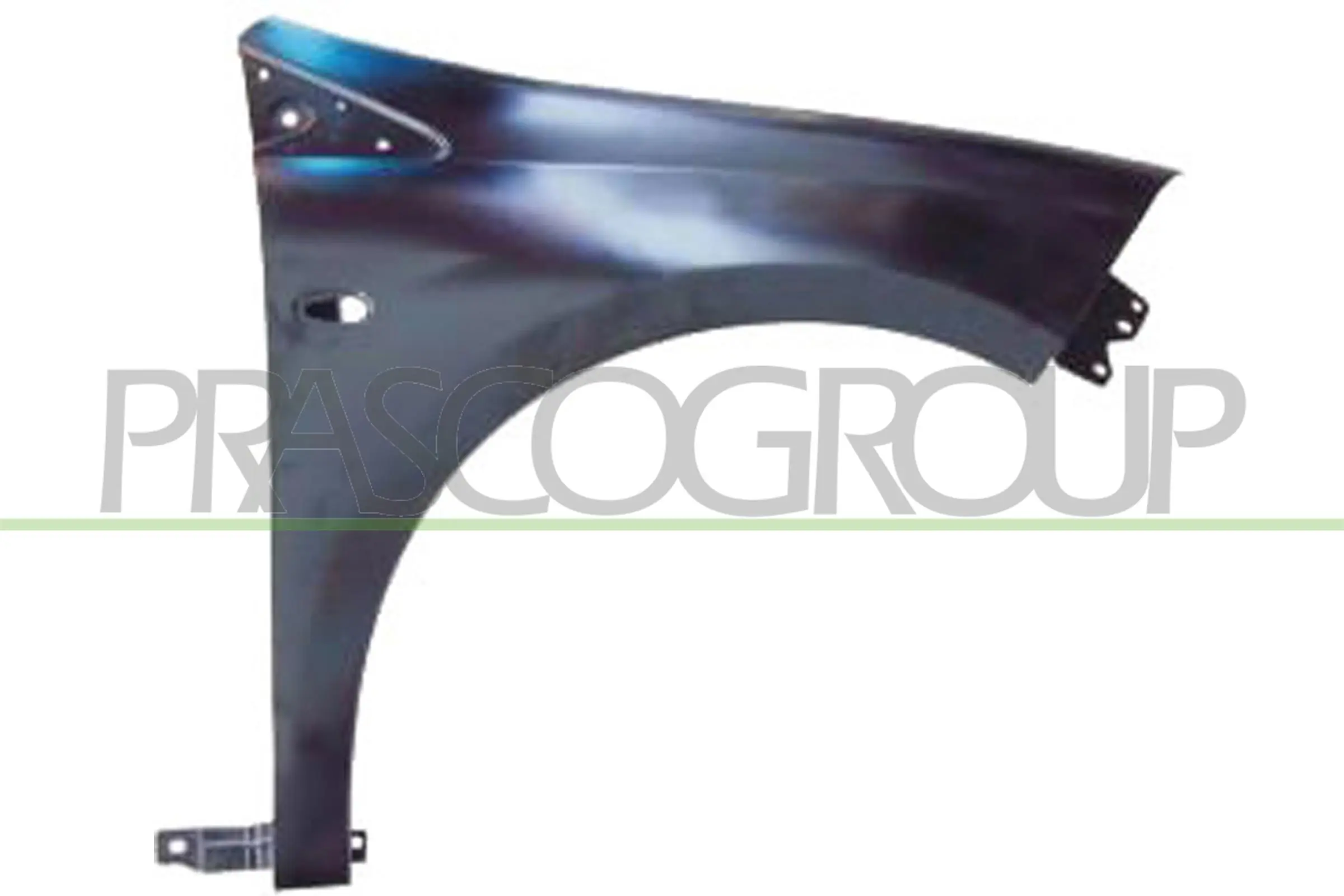 Pára-lama dianteiro direito para Fiat Bravo II 198