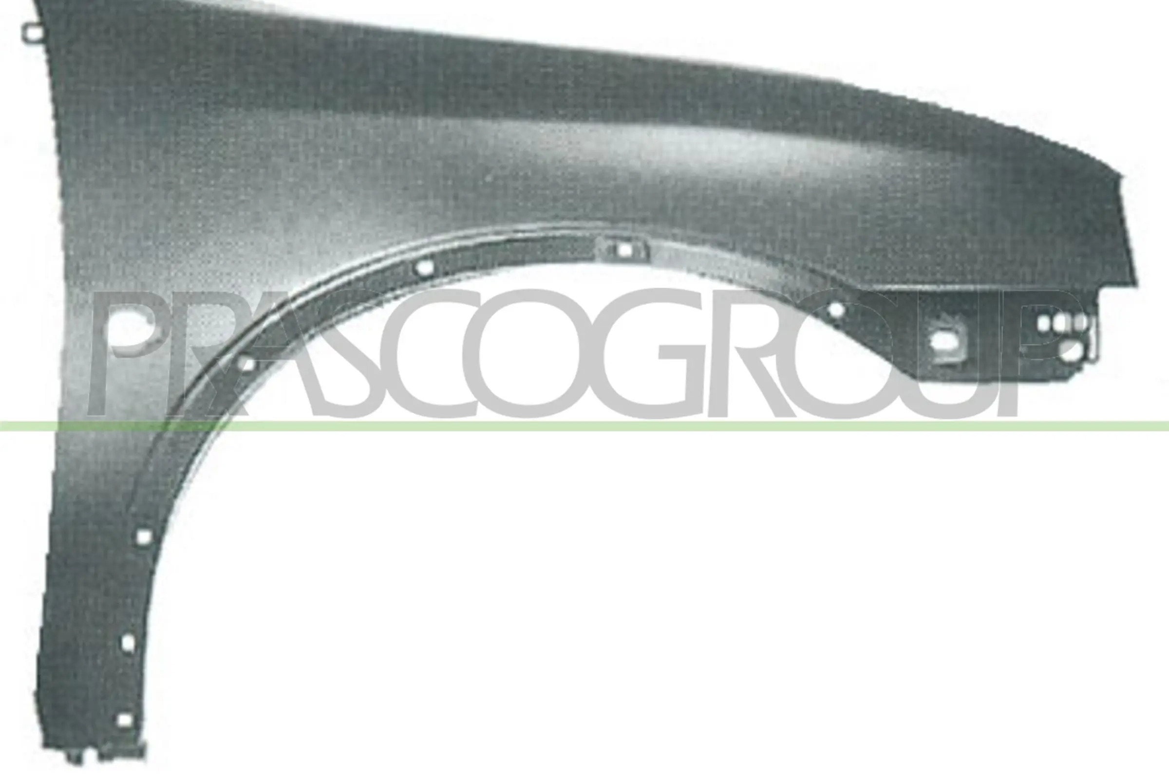 Pára-lama dianteiro direito para Opel Corsa B S93