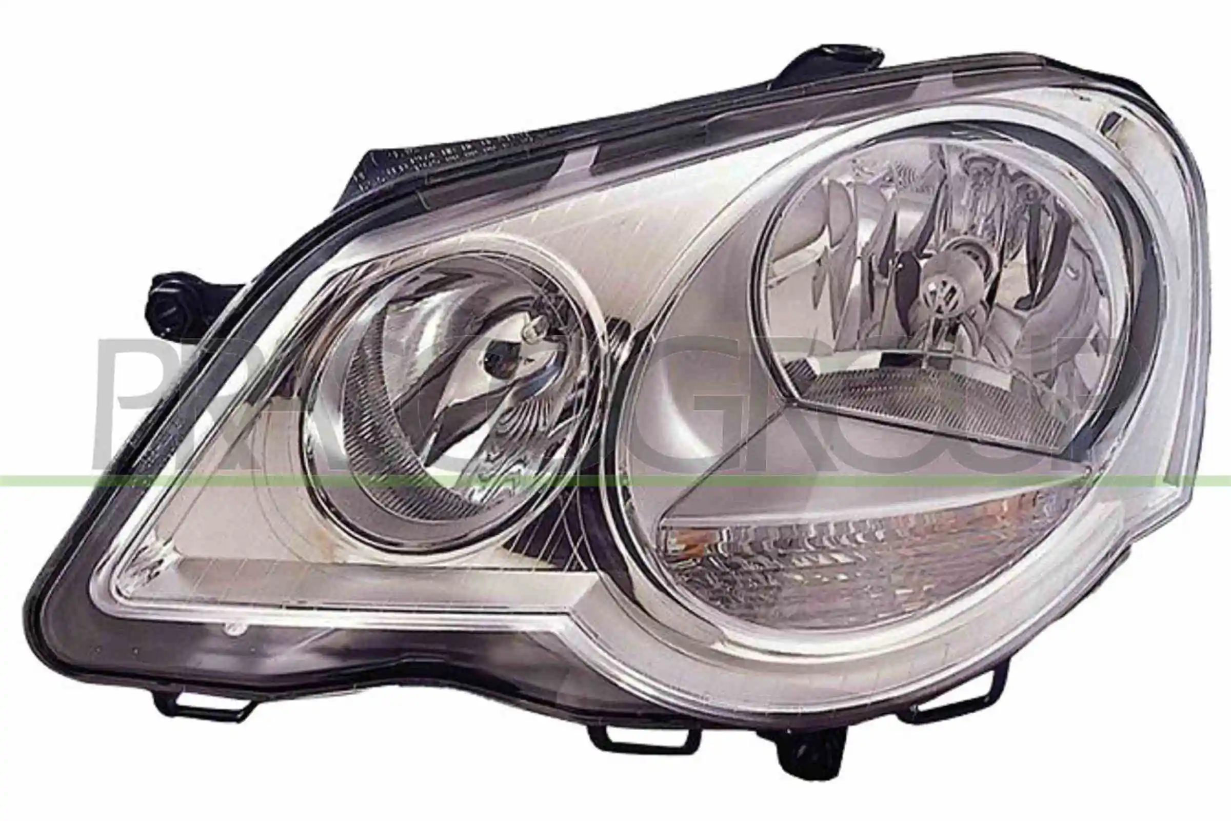 Luz esquerda para Volkswagen Polo IV 9N, 9A