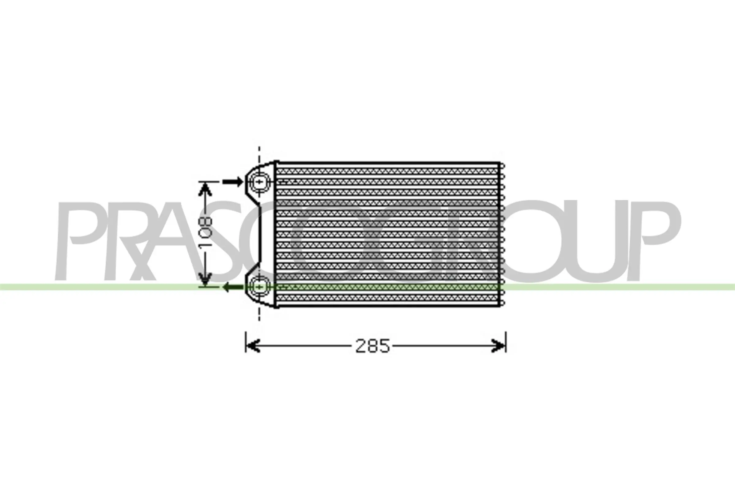 Compre Radiador de forno (de aquecedor) Audi A4 