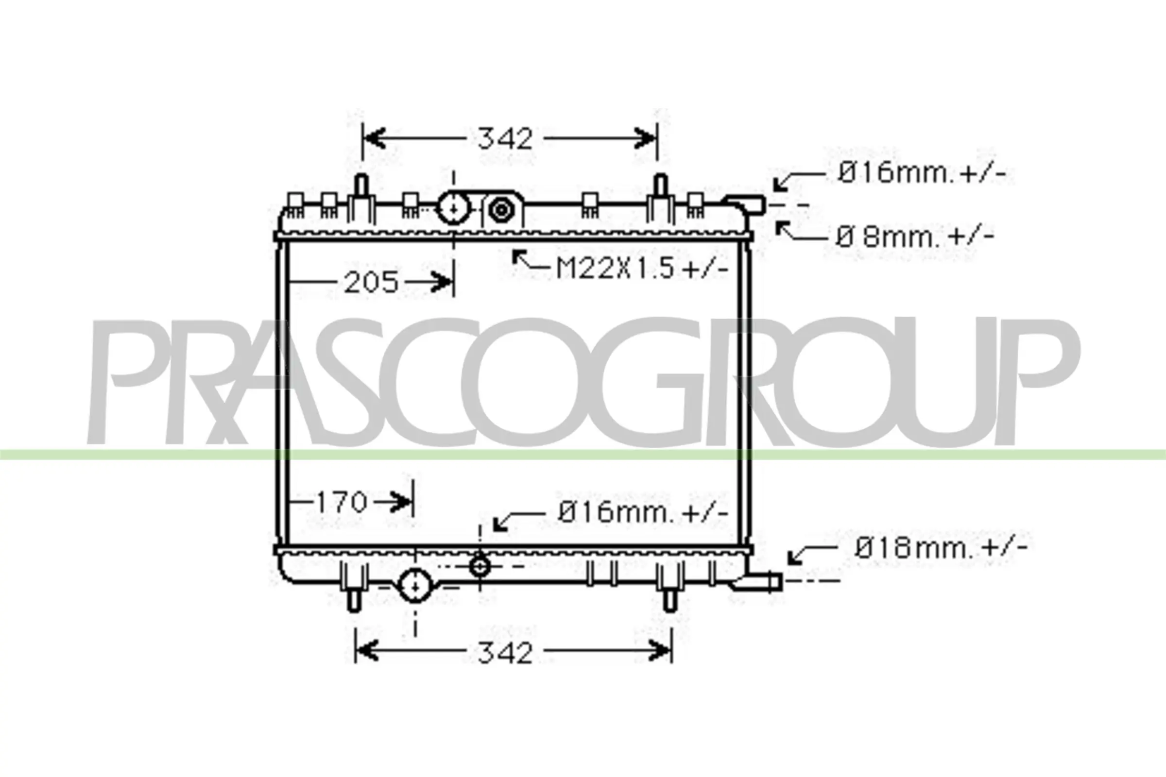 Radiador de esfriamento de motor VALEO 701124 preço, a partir de 47,75 USD