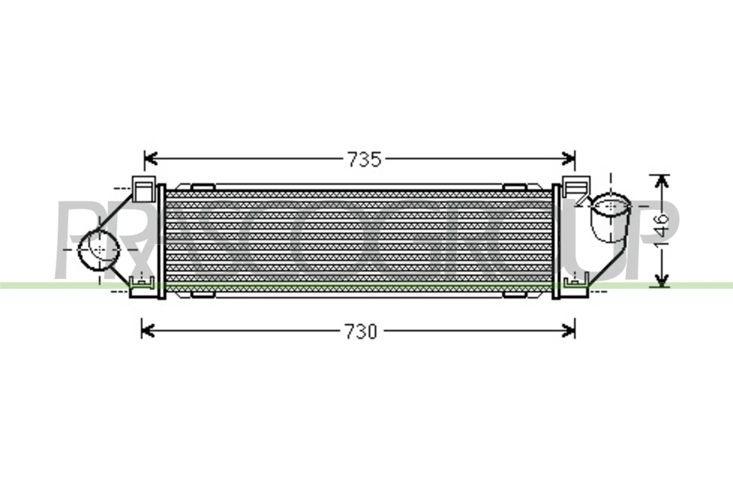 Compre Radiador de intercooler Ford Galaxy 